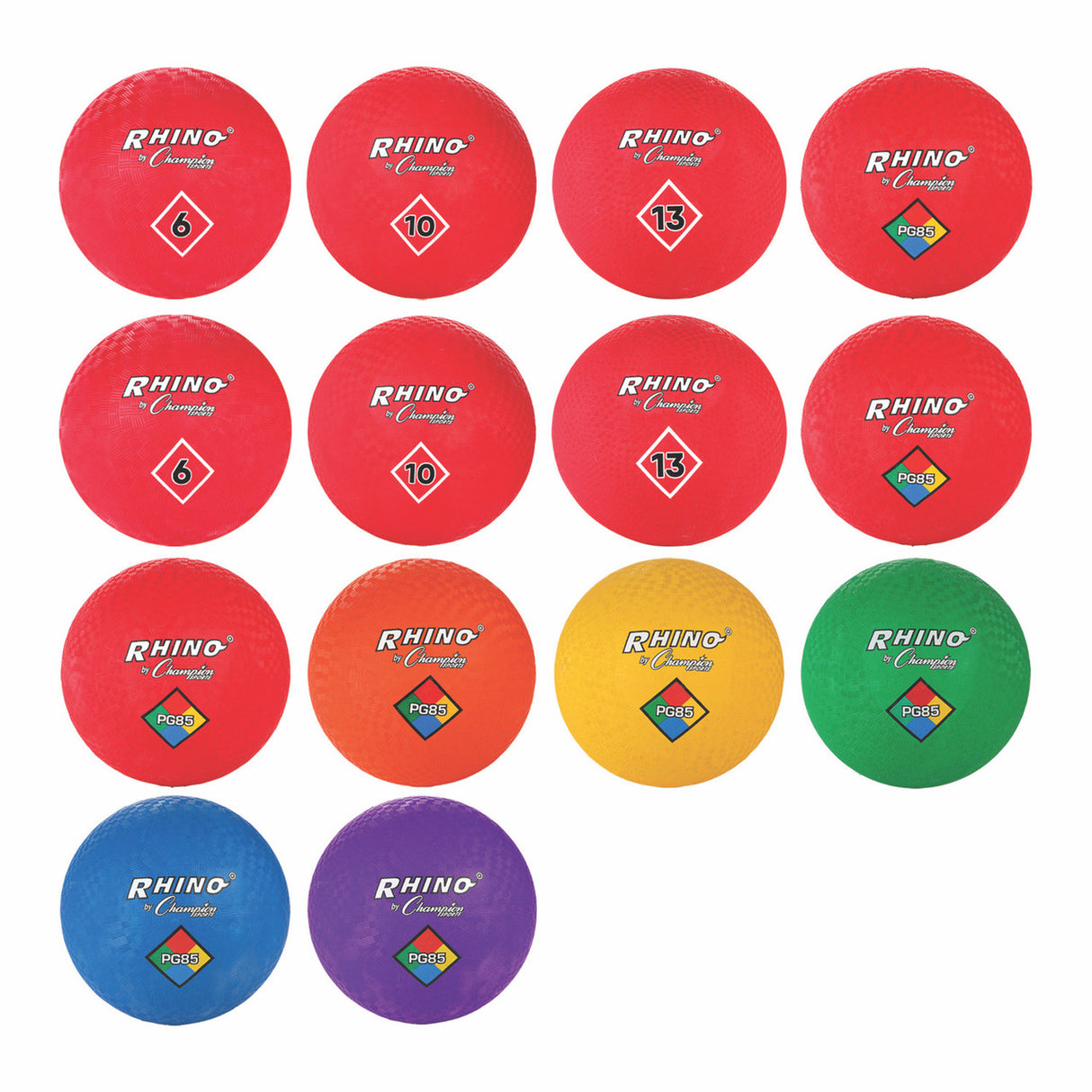 Champion Sports MIXED PLAYGROUND BALLS SET