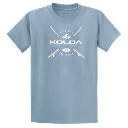 Koloa Surf Co. X Boards Logo Heavy Cotton T-Shirts. Regular, Big and Tall Sizes Koloa Surf Company Men's Shirts