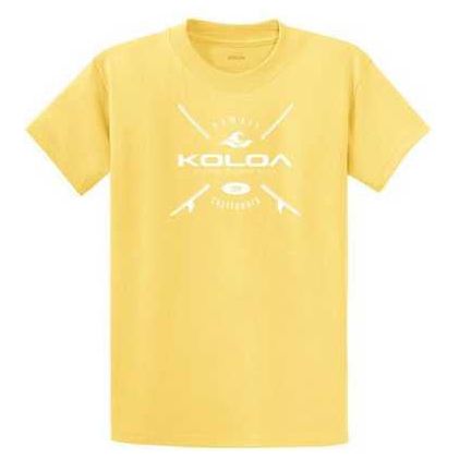 Koloa Surf Co. X Boards Logo Heavy Cotton T-Shirts. Regular, Big and Tall Sizes Koloa Surf Company Men's Shirts