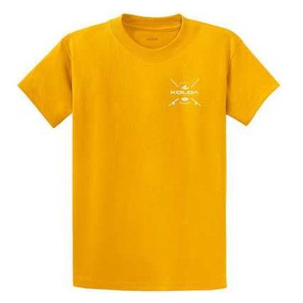 Koloa Surf Cross Boards Logo Heavy Cotton T-Shirts. Regular, Big and Tall Sizes Koloa Surf Company Mens Apparel