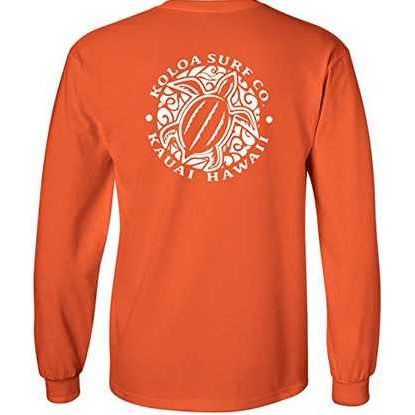 Koloa Surf Co. Hawaiian Turtle Logo Long Sleeve T-Shirt FB Koloa Surf Company Men's Shirts