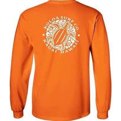 Koloa Surf Co. Hawaiian Turtle Logo Long Sleeve T-Shirt FB Koloa Surf Company Men's Shirts