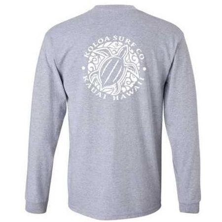 Koloa Surf Co. Hawaiian Turtle Logo Long Sleeve T-Shirt FB Koloa Surf Company Men's Shirts