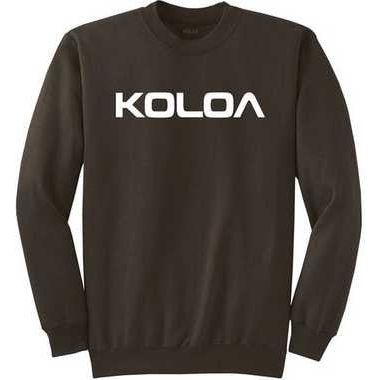 Koloa Surf Co. Text Logo Soft & Cozy Classic Crewneck Sweatshirt Koloa Surf Company Sweatshirts