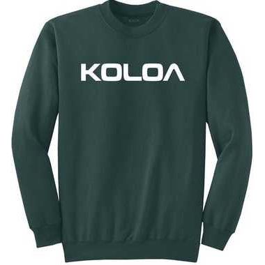 Koloa Surf Co. Text Logo Soft & Cozy Classic Crewneck Sweatshirt Koloa Surf Company Sweatshirts