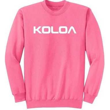 Koloa Surf Co. Text Logo Soft & Cozy Classic Crewneck Sweatshirt Koloa Surf Company Sweatshirts