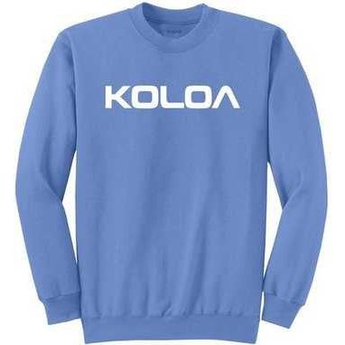 Koloa Surf Co. Text Logo Soft & Cozy Classic Crewneck Sweatshirt Koloa Surf Company Sweatshirts