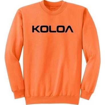 Koloa Surf Co. Text Logo Soft & Cozy Classic Crewneck Sweatshirt Koloa Surf Company Sweatshirts