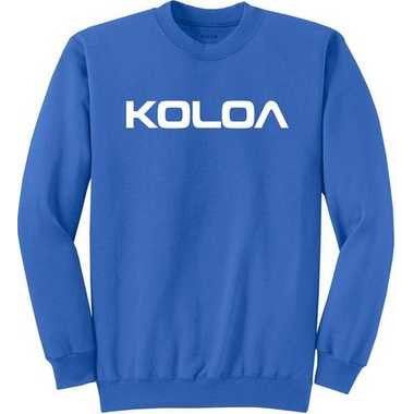 Koloa Surf Co. Text Logo Soft & Cozy Classic Crewneck Sweatshirt Koloa Surf Company Sweatshirts