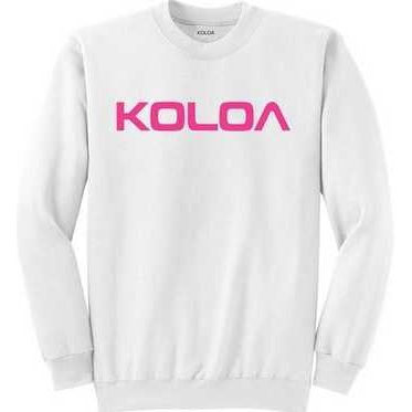 Koloa Surf Co. Text Logo Soft & Cozy Classic Crewneck Sweatshirt Koloa Surf Company Sweatshirts