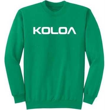 Koloa Surf Co. Text Logo Soft & Cozy Classic Crewneck Sweatshirt Koloa Surf Company Sweatshirts