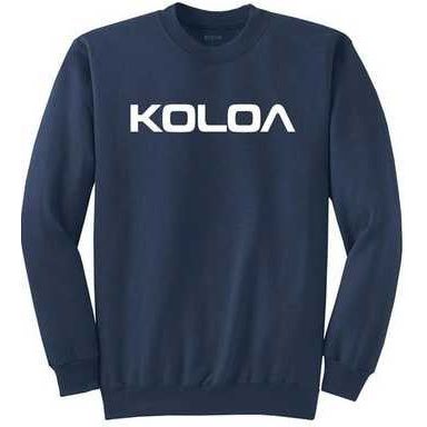 Koloa Surf Co. Text Logo Soft & Cozy Classic Crewneck Sweatshirt Koloa Surf Company Sweatshirts