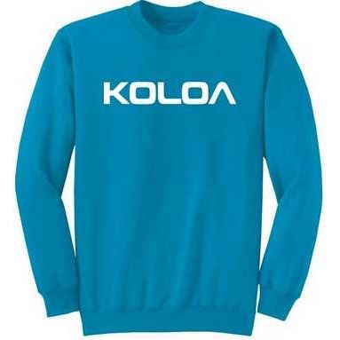 Koloa Surf Co. Text Logo Soft & Cozy Classic Crewneck Sweatshirt Koloa Surf Company Sweatshirts