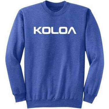 Koloa Surf Co. Text Logo Soft & Cozy Classic Crewneck Sweatshirt Koloa Surf Company Sweatshirts