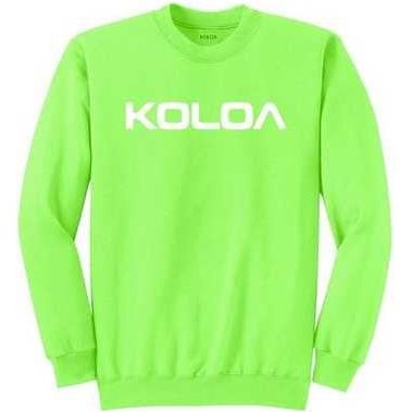 Koloa Surf Co. Text Logo Soft & Cozy Classic Crewneck Sweatshirt Koloa Surf Company Sweatshirts