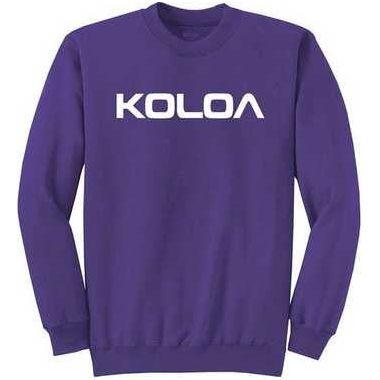 Koloa Surf Co. Text Logo Soft & Cozy Classic Crewneck Sweatshirt Koloa Surf Company Sweatshirts