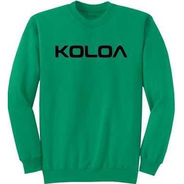 Koloa Surf Co. Text Logo Soft & Cozy Classic Crewneck Sweatshirt Koloa Surf Company Sweatshirts