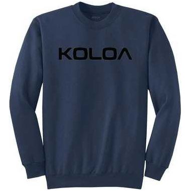 Koloa Surf Co. Text Logo Soft & Cozy Classic Crewneck Sweatshirt Koloa Surf Company Sweatshirts