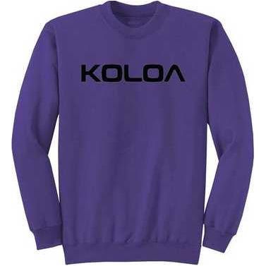 Koloa Surf Co. Text Logo Soft & Cozy Classic Crewneck Sweatshirt Koloa Surf Company Sweatshirts