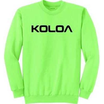 Koloa Surf Co. Text Logo Soft & Cozy Classic Crewneck Sweatshirt Koloa Surf Company Sweatshirts