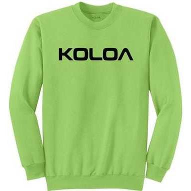 Koloa Surf Co. Text Logo Soft & Cozy Classic Crewneck Sweatshirt Koloa Surf Company Sweatshirts