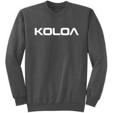 Koloa Surf Co. Text Logo Soft & Cozy Classic Crewneck Sweatshirt Koloa Surf Company Sweatshirts