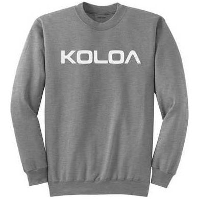 Koloa Surf Co. Text Logo Soft & Cozy Classic Crewneck Sweatshirt Koloa Surf Company Sweatshirts