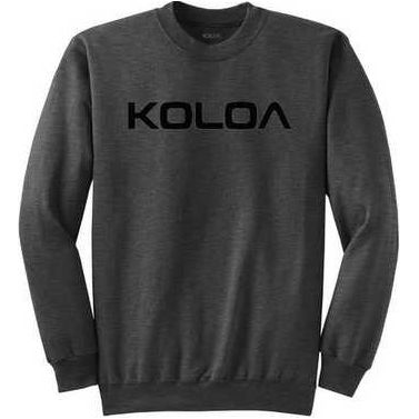 Koloa Surf Co. Text Logo Soft & Cozy Classic Crewneck Sweatshirt Koloa Surf Company Sweatshirts