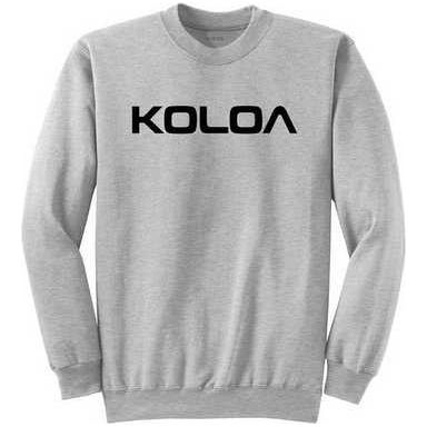 Koloa Surf Co. Text Logo Soft & Cozy Classic Crewneck Sweatshirt Koloa Surf Company Sweatshirts