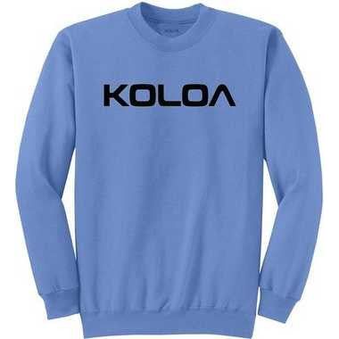 Koloa Surf Co. Text Logo Soft & Cozy Classic Crewneck Sweatshirt Koloa Surf Company Sweatshirts