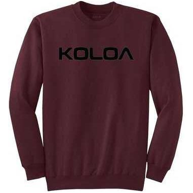 Koloa Surf Co. Text Logo Soft & Cozy Classic Crewneck Sweatshirt Koloa Surf Company Sweatshirts