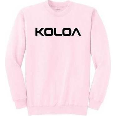 Koloa Surf Co. Text Logo Soft & Cozy Classic Crewneck Sweatshirt Koloa Surf Company Sweatshirts