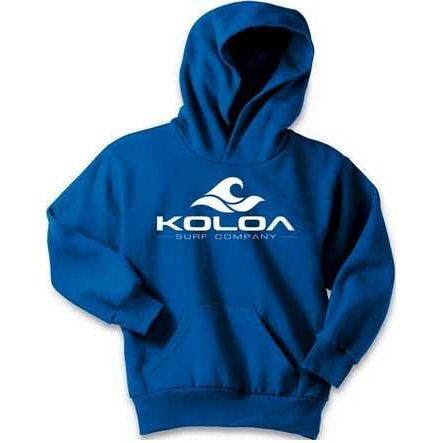 Koloa Surf Co. Kids Classic Wave Logo Hoodies Koloa Surf Company Youth Apparel