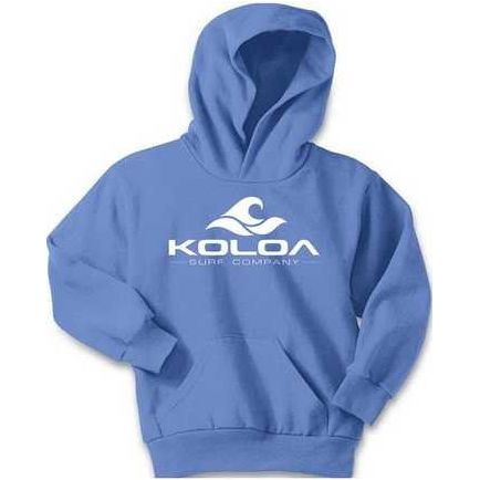 Koloa Surf Co. Kids Classic Wave Logo Hoodies Koloa Surf Company Youth Apparel