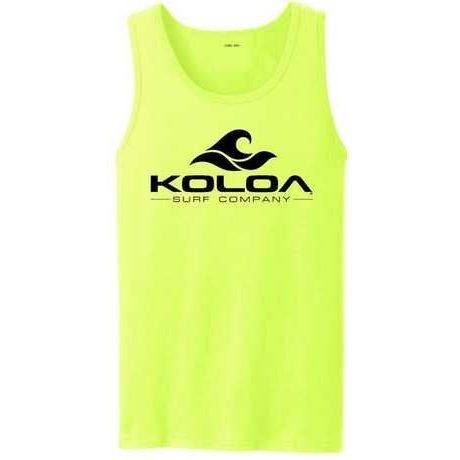 Koloa Surf Co. Classic Wave Logo Tank Tops Koloa Surf Company Mens Apparel