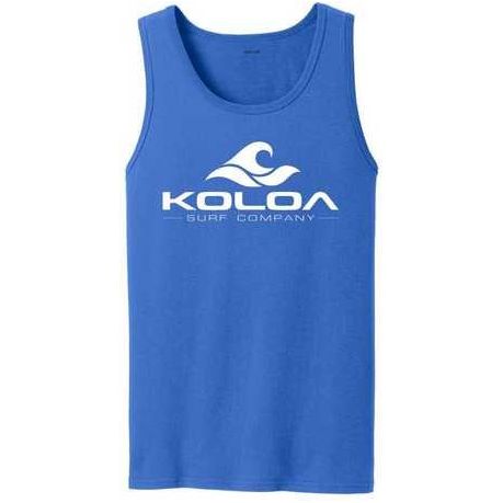 Koloa Surf Co. Classic Wave Logo Tank Tops Koloa Surf Company Mens Apparel