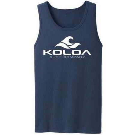 Koloa Surf Co. Classic Wave Logo Tank Tops Koloa Surf Company Mens Apparel