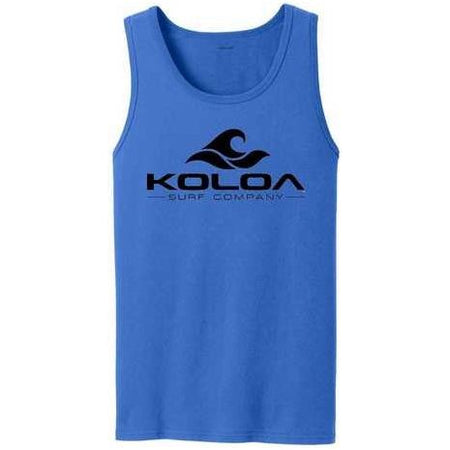 Koloa Surf Co. Classic Wave Logo Tank Tops Koloa Surf Company Mens Apparel