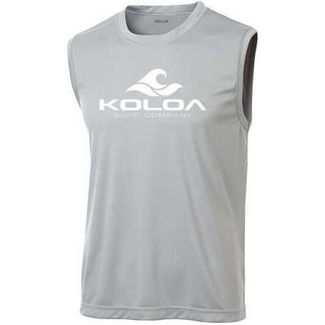 Koloa Surf Co. Classic Wave Logo Moisture Wicking Sleeveless T-Shirt Koloa Surf Company Mens Apparel