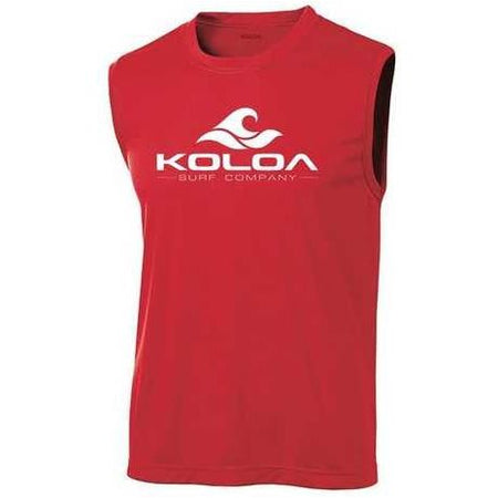 Koloa Surf Co. Classic Wave Logo Moisture Wicking Sleeveless T-Shirt Koloa Surf Company Mens Apparel