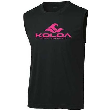 Koloa Surf Co. Classic Wave Logo Moisture Wicking Sleeveless T-Shirt Koloa Surf Company Mens Apparel