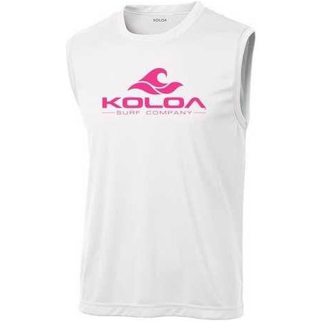 Koloa Surf Co. Classic Wave Logo Moisture Wicking Sleeveless T-Shirt Koloa Surf Company Mens Apparel