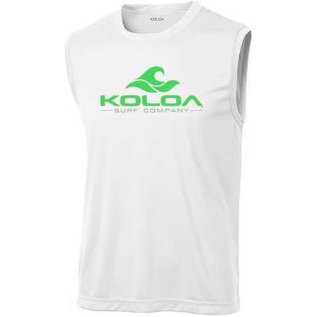 Koloa Surf Co. Classic Wave Logo Moisture Wicking Sleeveless T-Shirt Koloa Surf Company Mens Apparel