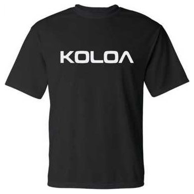 Koloa Surf Co. Original Koloa Text Logo Youth All Sport Moisture Wicking Athletic Shirts Koloa Surf Company Athletic Apparel