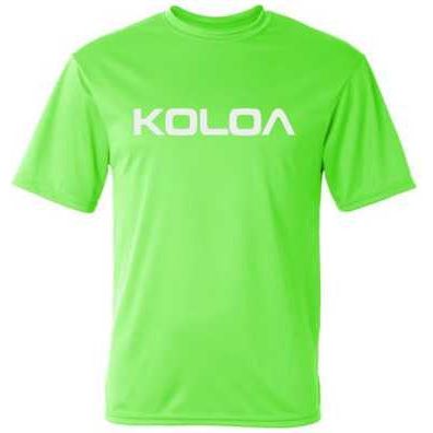 Koloa Surf Co. Original Koloa Text Logo Youth All Sport Moisture Wicking Athletic Shirts Koloa Surf Company Athletic Apparel