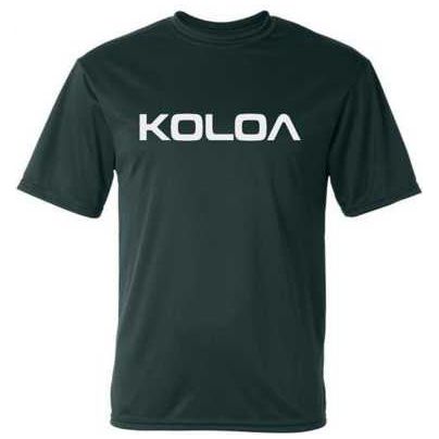 Koloa Surf Co. Original Koloa Text Logo Youth All Sport Moisture Wicking Athletic Shirts Koloa Surf Company Athletic Apparel