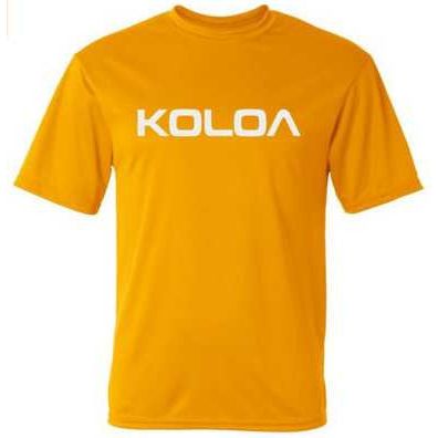 Koloa Surf Co. Original Koloa Text Logo Youth All Sport Moisture Wicking Athletic Shirts Koloa Surf Company Athletic Apparel