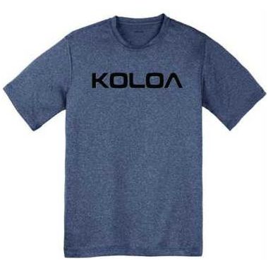 Koloa Surf Co. Original Koloa Text Logo Youth All Sport Moisture Wicking Athletic Shirts Koloa Surf Company Athletic Apparel