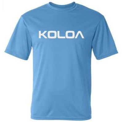 Koloa Surf Co. Original Koloa Text Logo Youth All Sport Moisture Wicking Athletic Shirts Koloa Surf Company Athletic Apparel