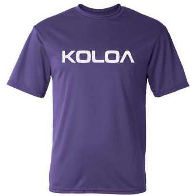 Koloa Surf Co. Original Koloa Text Logo Youth All Sport Moisture Wicking Athletic Shirts Koloa Surf Company Athletic Apparel